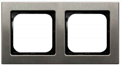 ჩარჩო Ospel Inox R-2RM-37 2 განყოფილებიანი