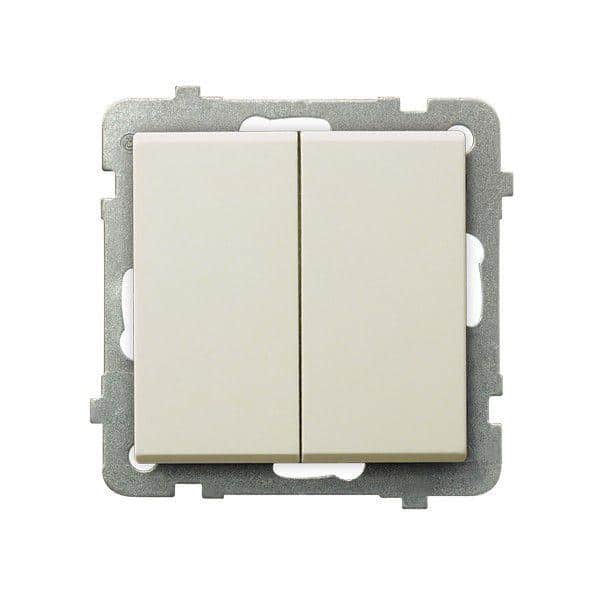 გადამრთველი Ospel2R-m-27 2 კლავიშიანი