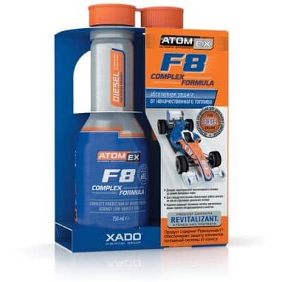 დაცვა დიზელის ძრავის F8 Complex Formula 250 მლ