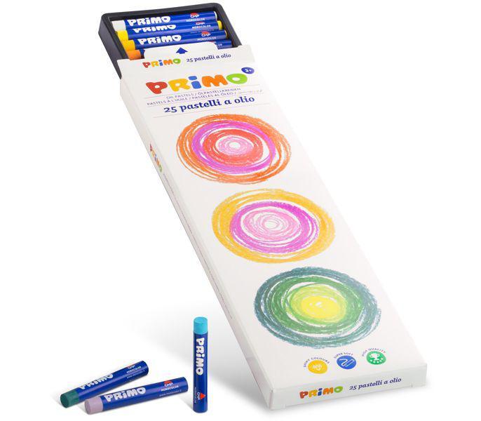 პასტელი Set with 25 oil pastels