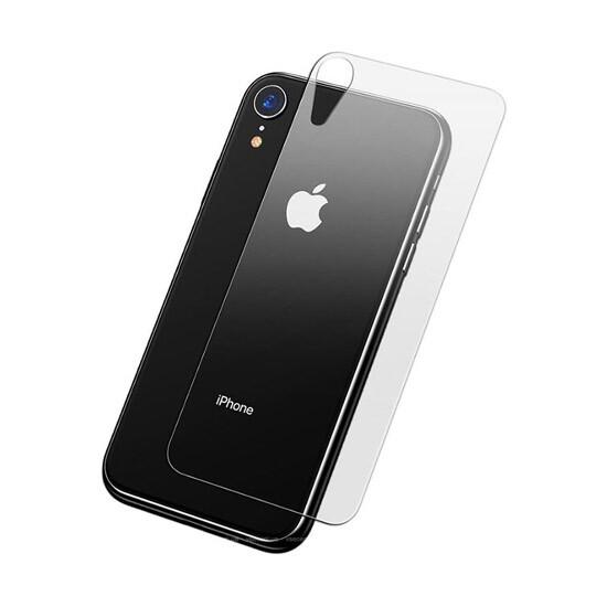 Glass Rear Protector Apple iPhone XR Transparent