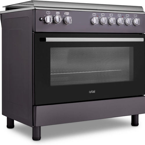 გაზქურა ARTEL Milagro F-90G Black Matte
