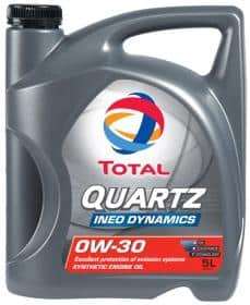 ძრავის ზეთი Total QUARTZ INEO DYNAMICS 0W-30 5 ლ