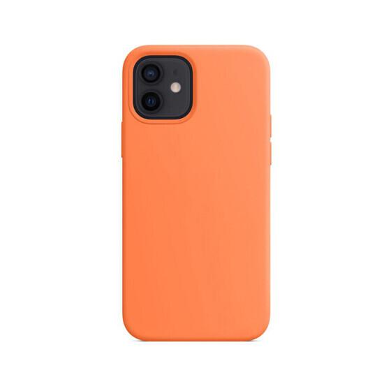 Magsafe Silicon Case For Apple Iphone 12 Citrus