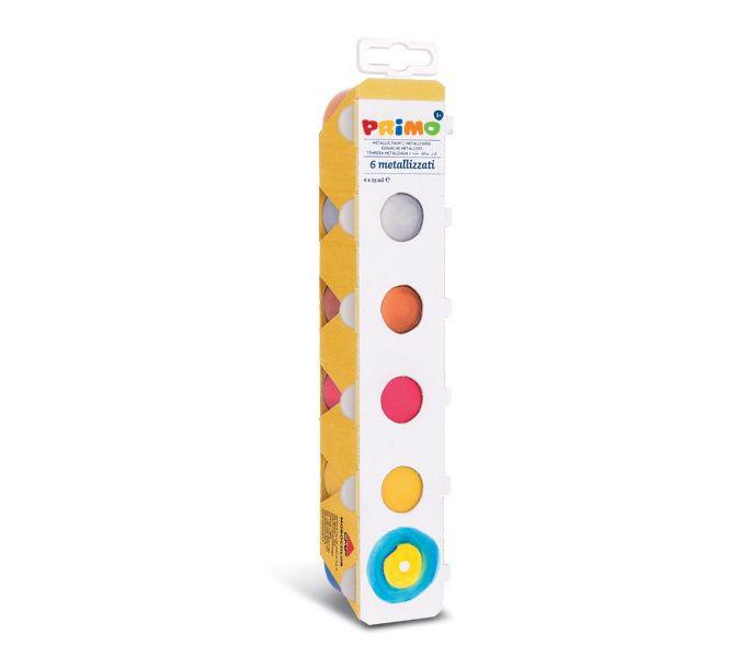 გუაში 231TM6E Metallic ready-mix poster paint 6 colors 25 ml each