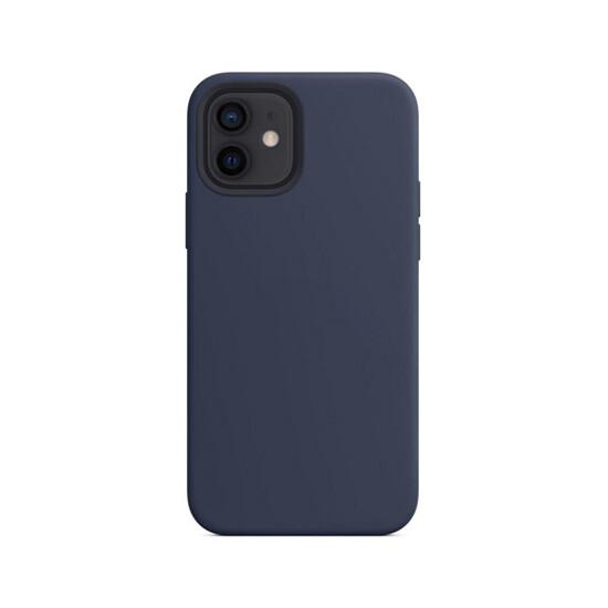 Magsafe Silicon Case For Apple Iphone 12 Deep