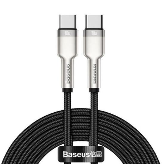 Cafule Series Metal Data Cable Type-C to Type-C 100W 2m