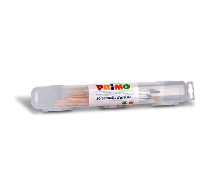 სახატავი ფუნჯების ნაკრები1239PTQ10 Polypropylene box with 5 round-tipped