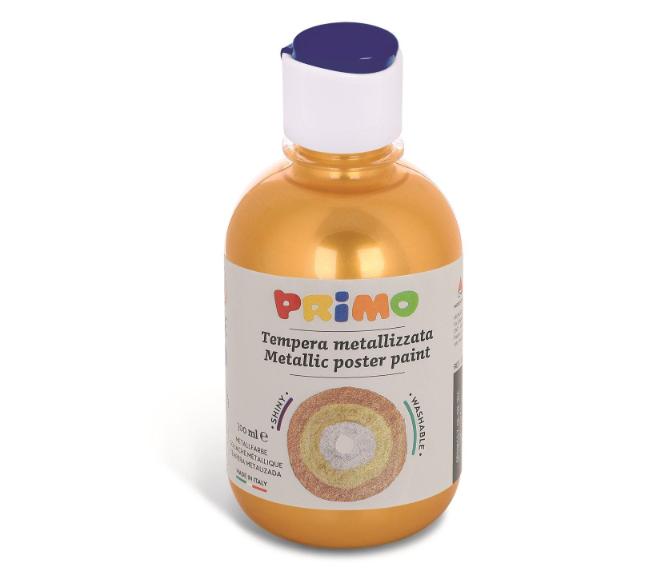 გუაში 233TM300920 Ready-mix metallic poster paint bottle 300 ml with flow-control cap gold 920.