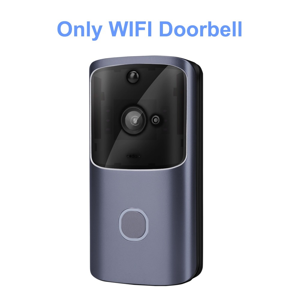დამაფონი კამერით უკაბელო WIFI 720P HD IR ღამის ხედვით