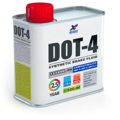 სამუხრუჭე სითხე DOT 4 XA 50003 500 მლ