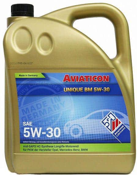 ძრავის ზეთი Unique BM 5W-30 5 ლ