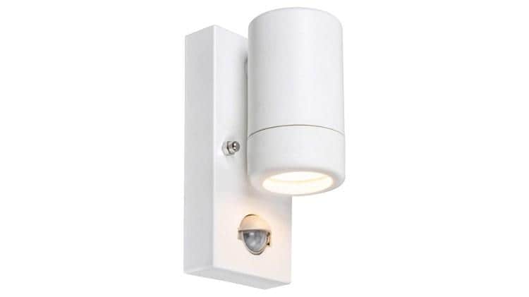 სანათი კედლის მოძრაობის სენსორით 8838 IP44 GU10 1x MAX 10W